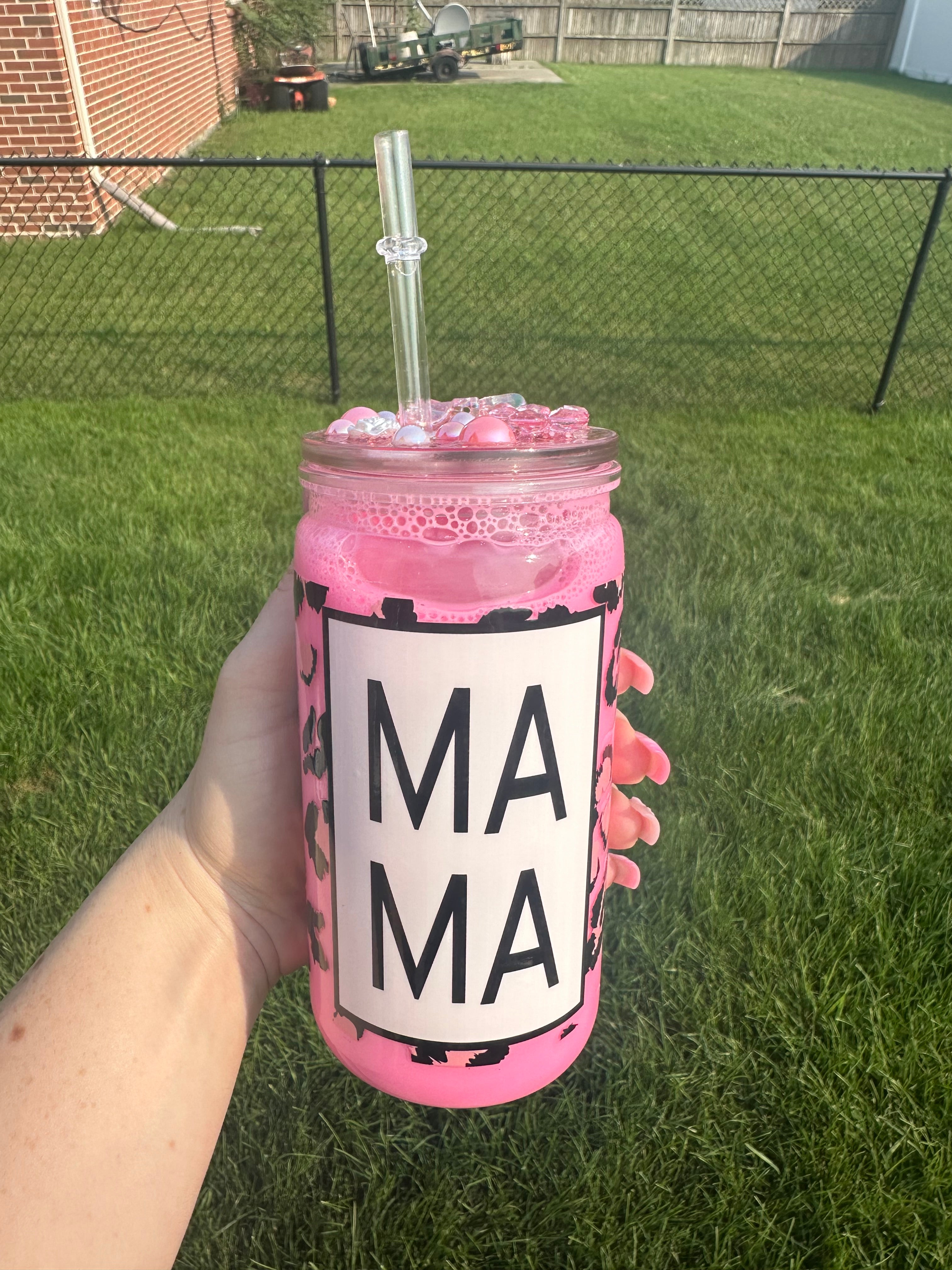 16oz tumbler PINK MAMA