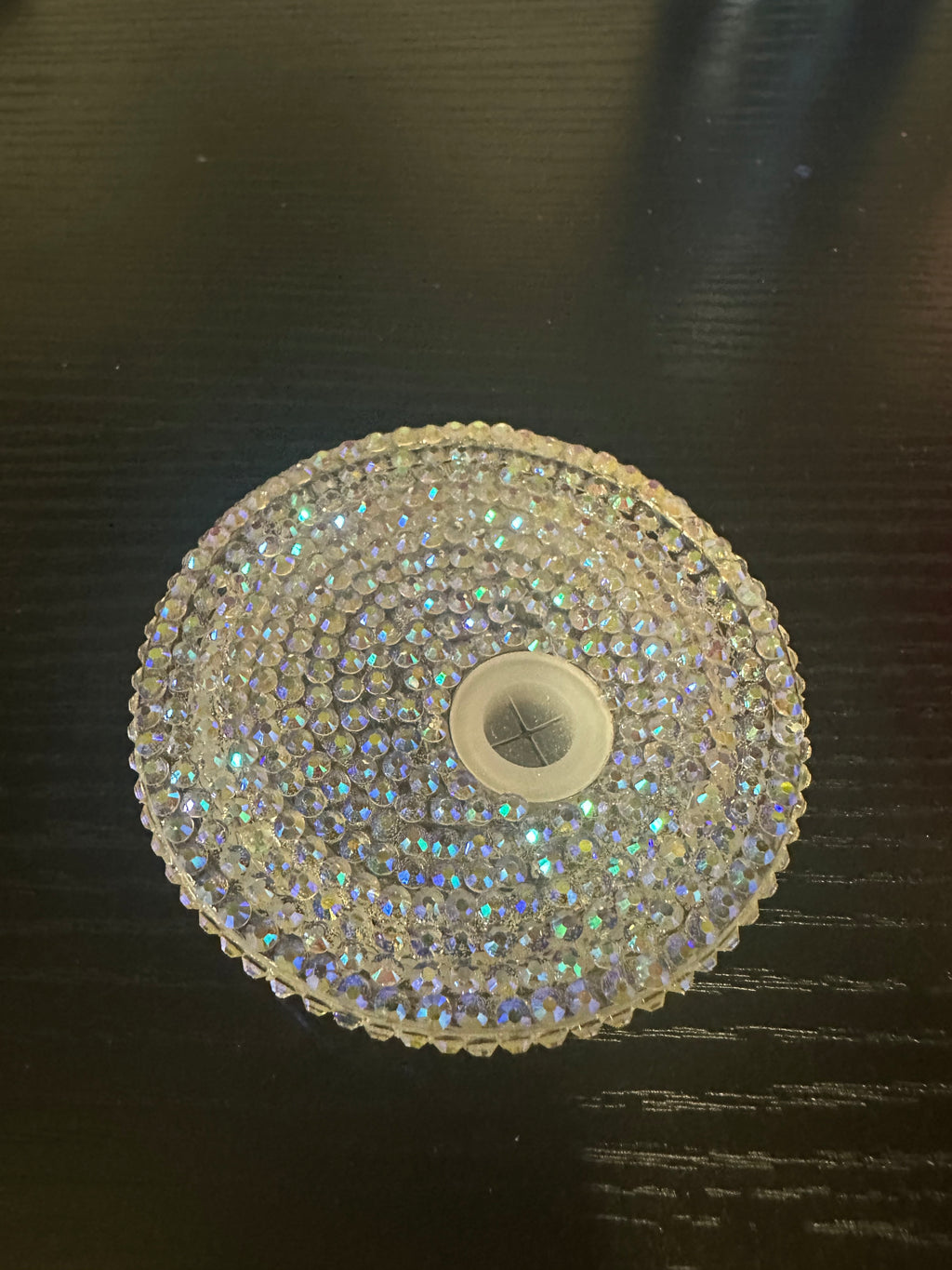 CUSTOM bling lids (16oz)
