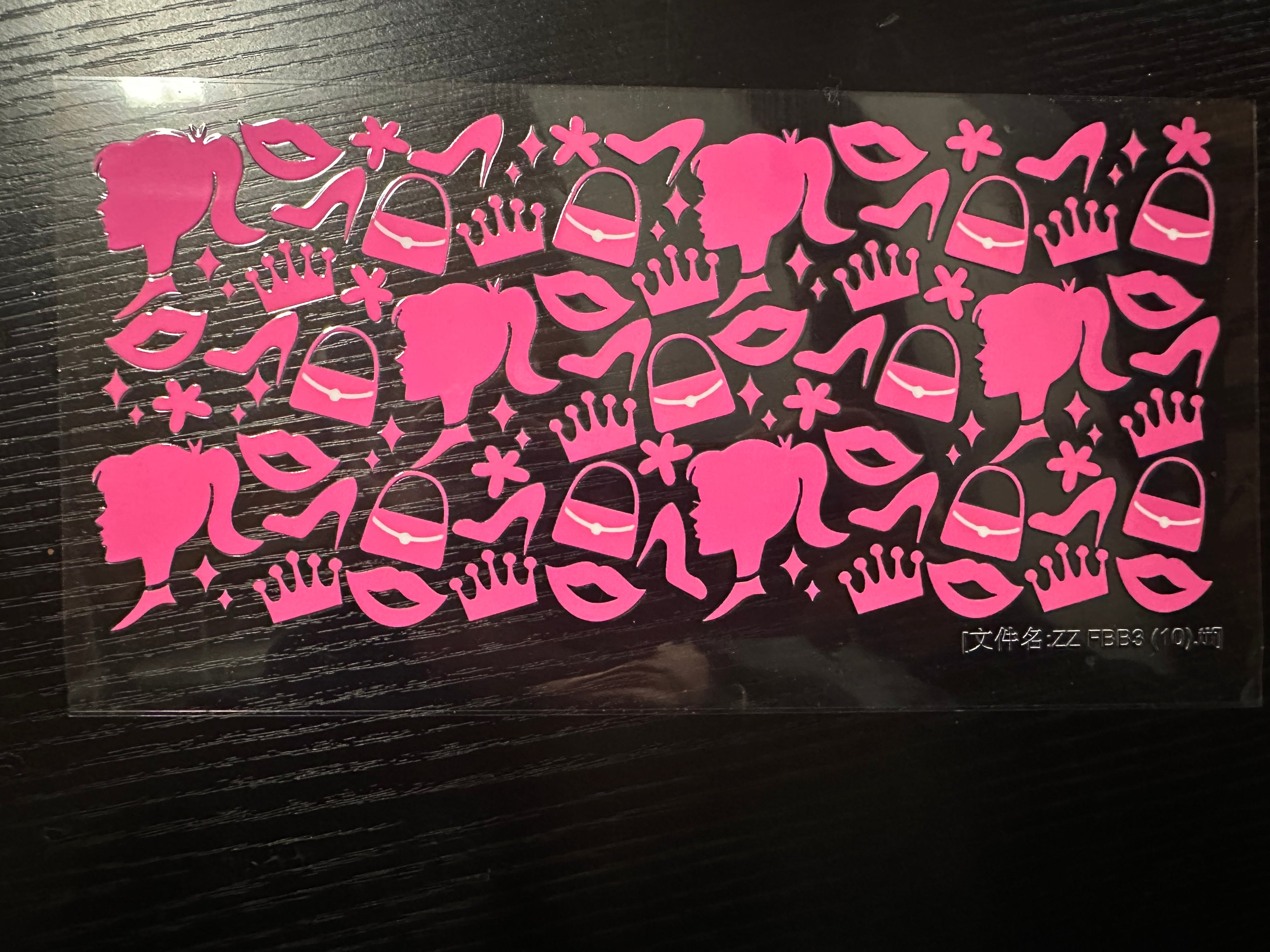 Barbz purses crowns and lips
