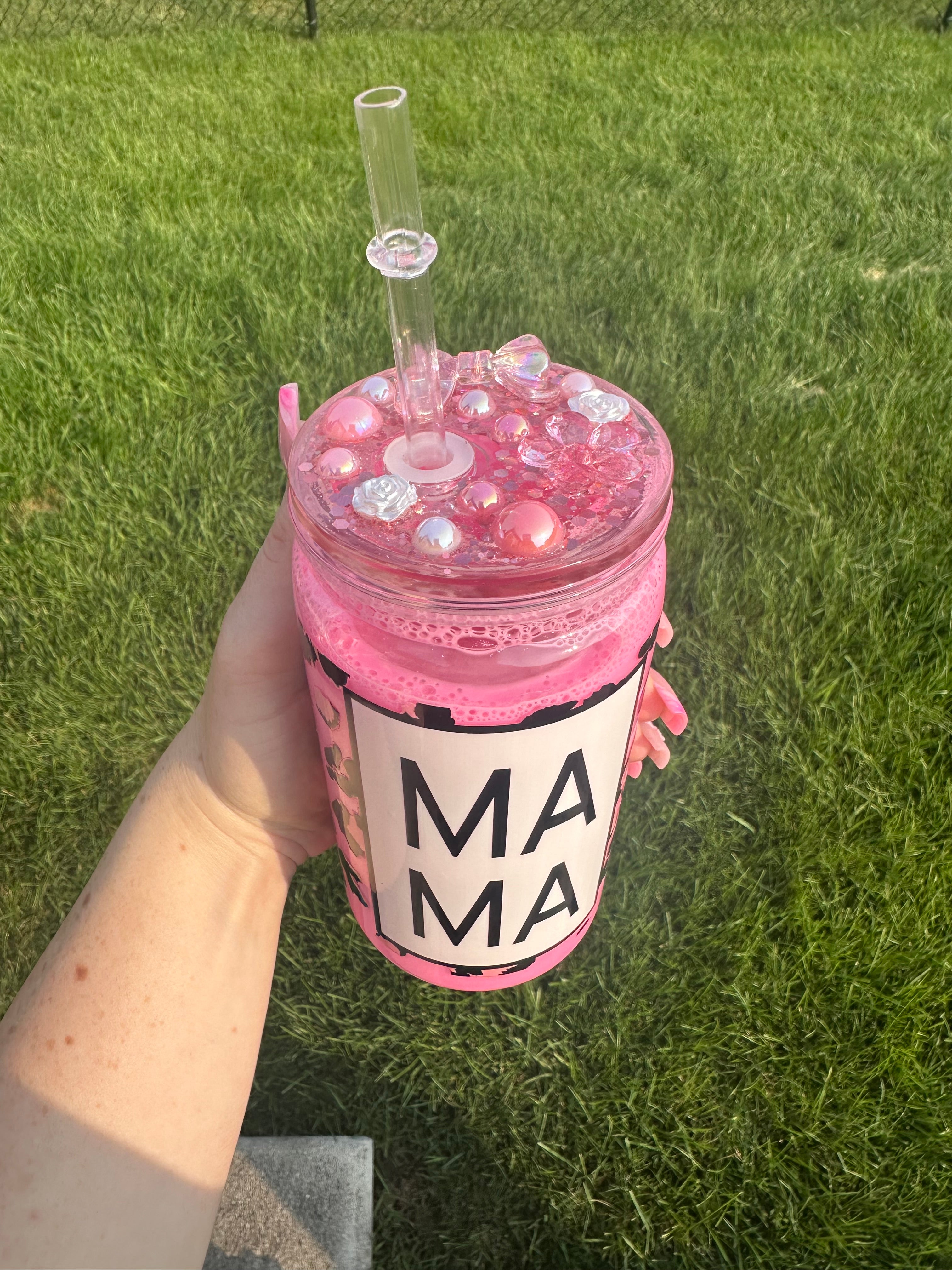 16oz tumbler PINK MAMA