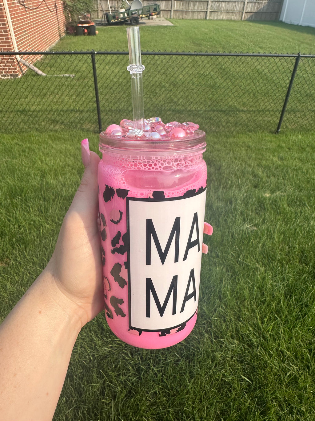 16oz tumbler PINK MAMA