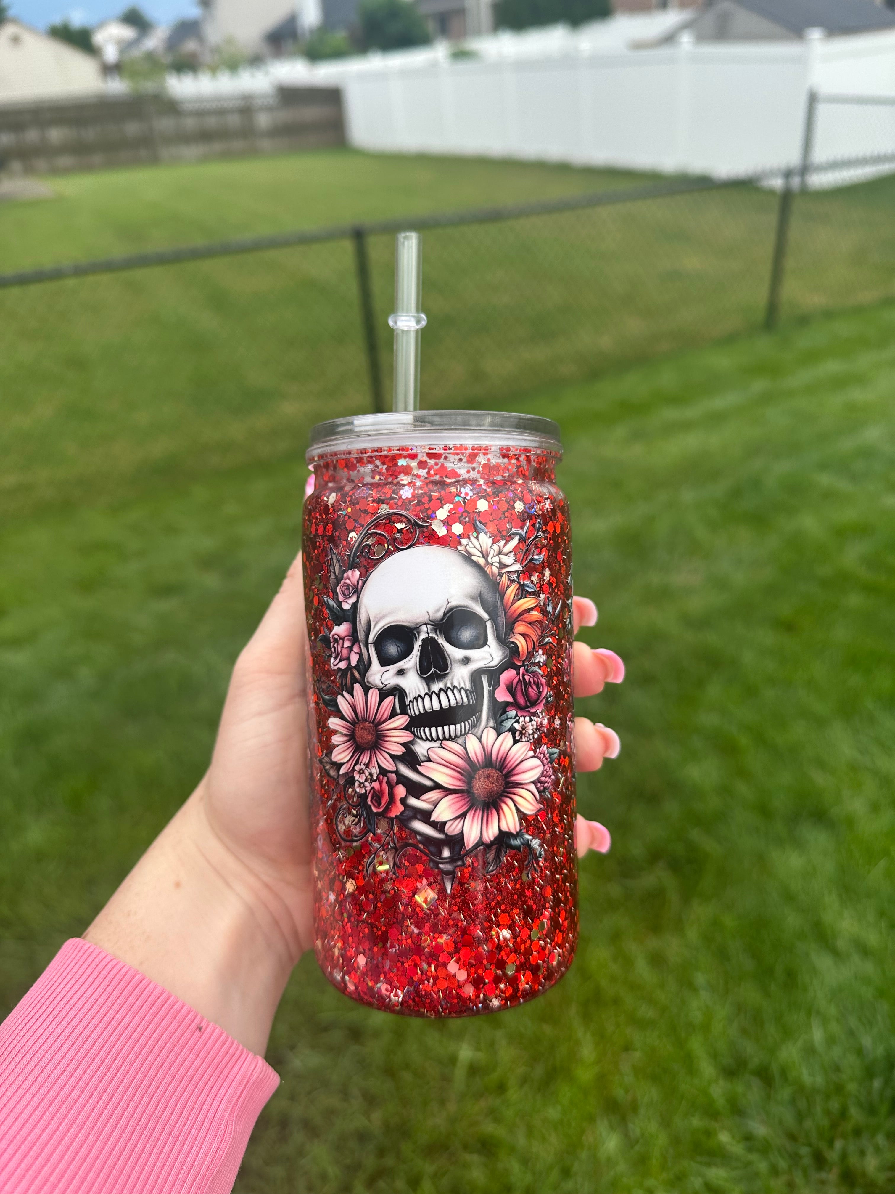 16oz SKULL CANDY Tumbler