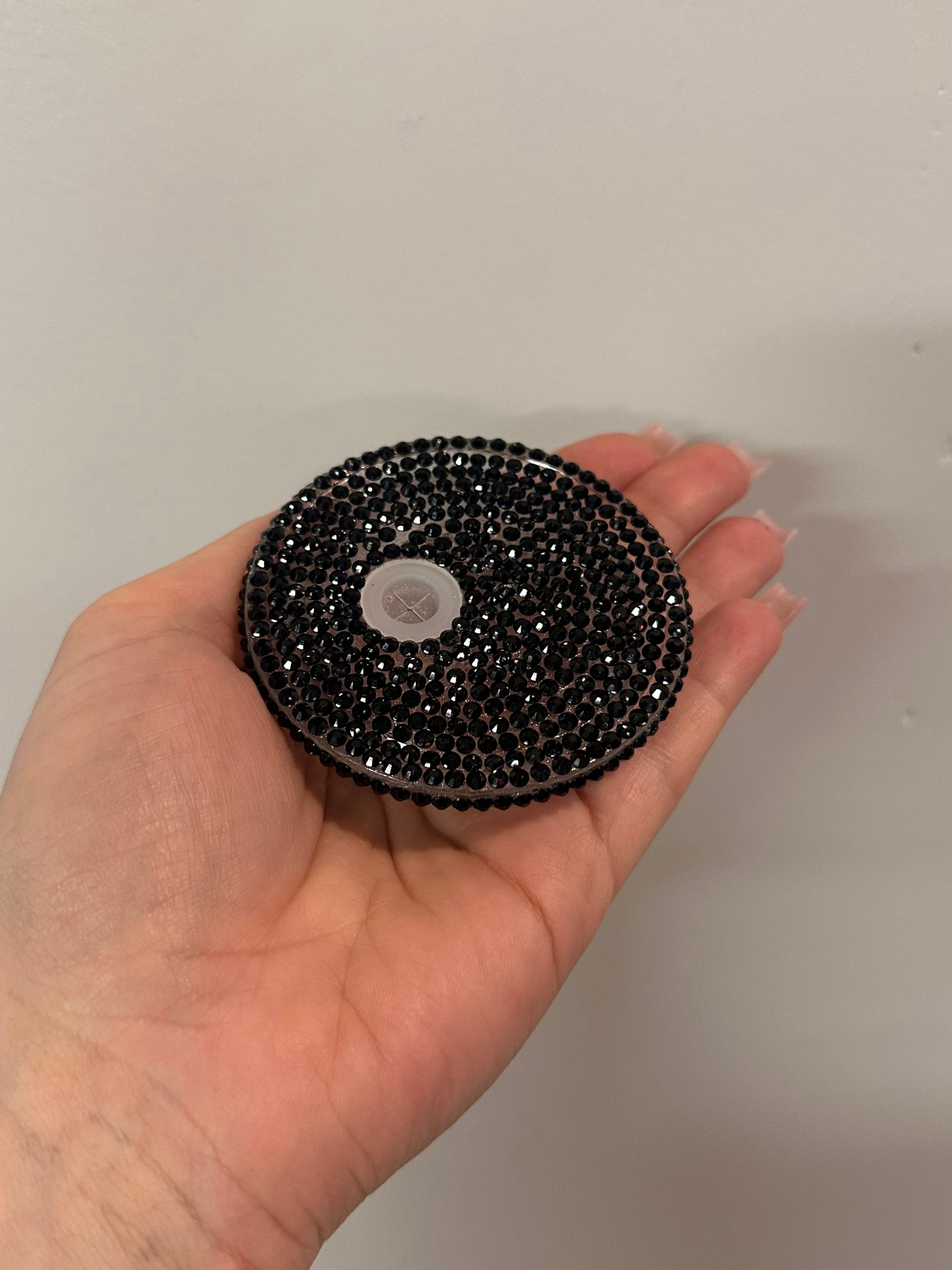 CUSTOM bling lids (16oz)