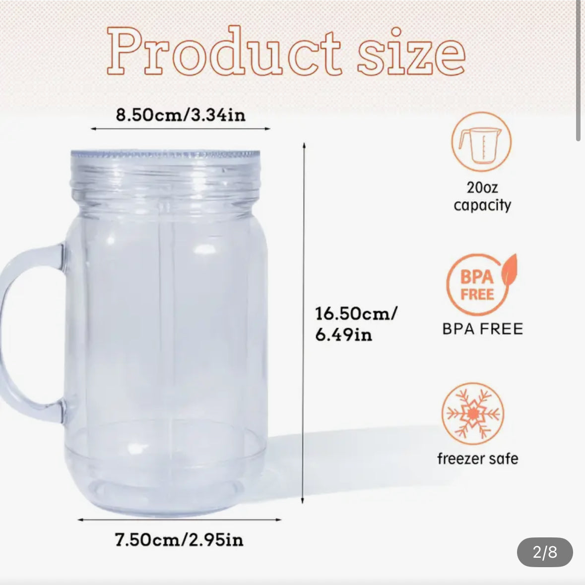 20oz handled