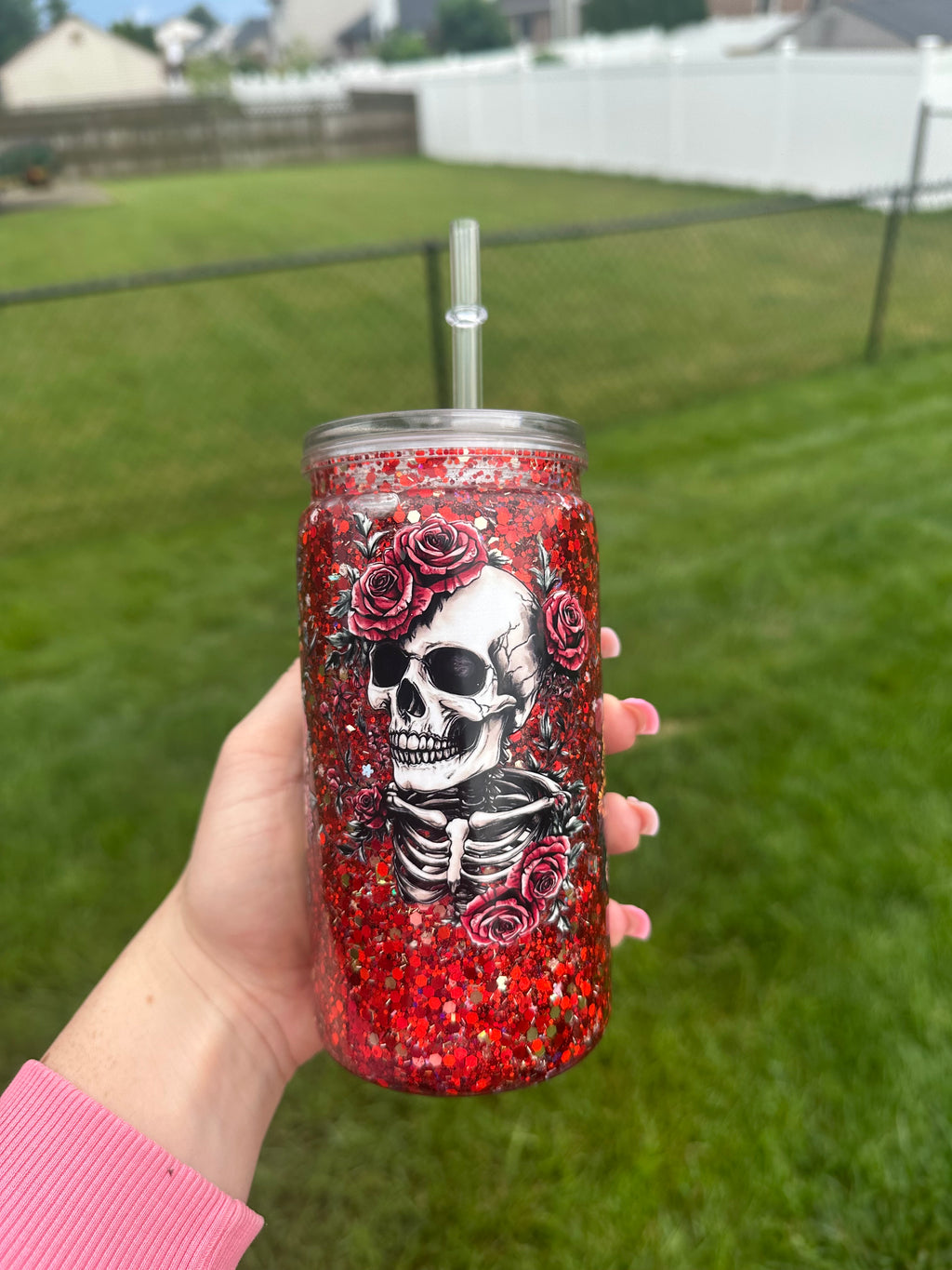 16oz SKULL CANDY Tumbler