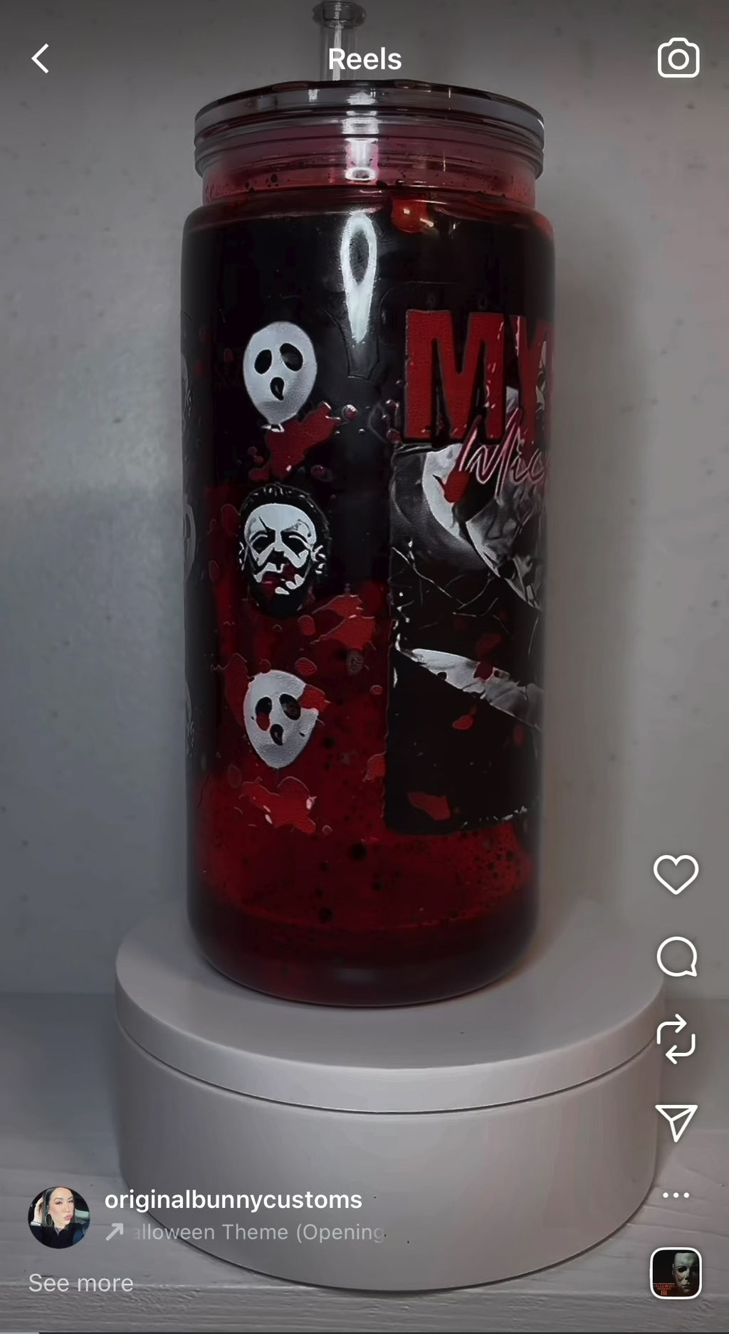 Mike Myers 20oz acrylic tumbler
