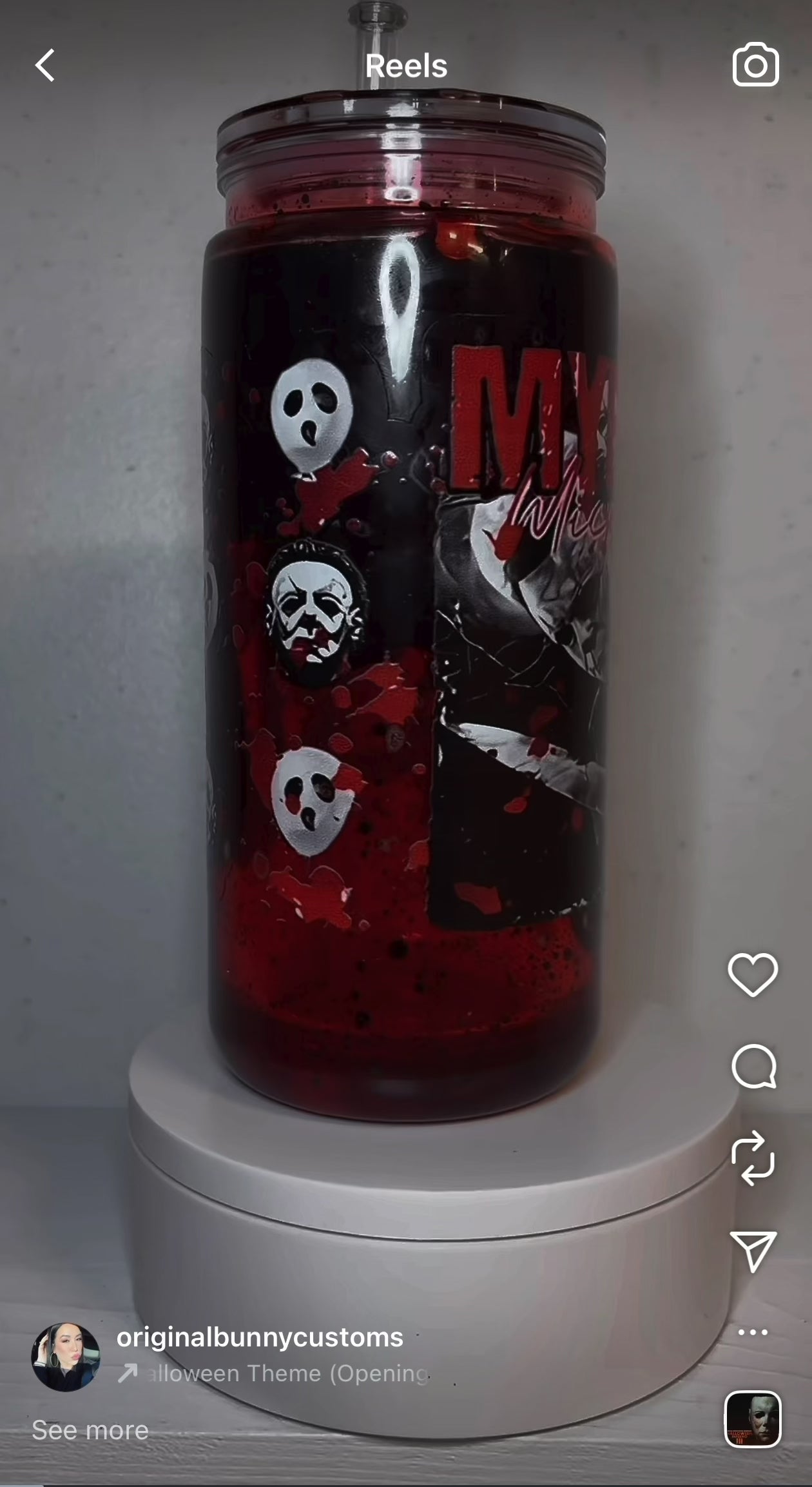 Mike Myers 20oz acrylic tumbler